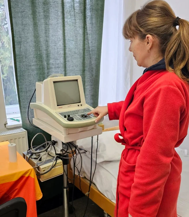Aparatura medicală, veche de zeci de ani. Sursa foto: Adrian Stoicu