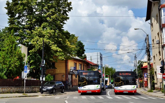 Autobuze Publitrans. FOTO Facebook Primăria Pitești