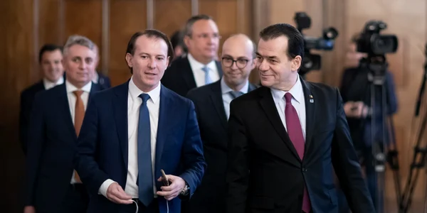 Florin Citu si Ludovic Orban FOTO gov.ro 