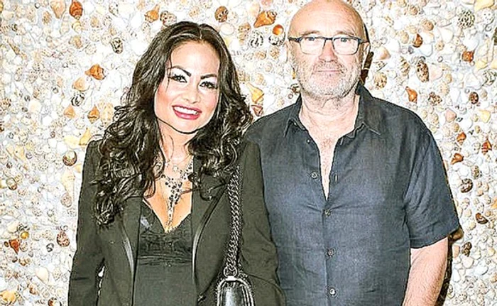 Phil Collins și Orianne Cevey