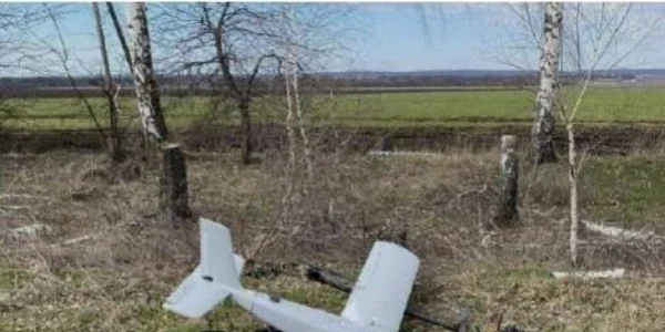Drona FSB doborata de armata rusa in Belgorod FOTO Telegram jpg