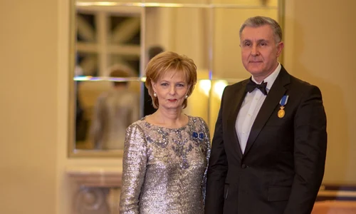 Majestatea Sa Margareta si Principele Radu la Ateneul Roman 18 ianuarie 2020  Concert Regal   Daniel Angelescu Casa Majestatii Sale jpg