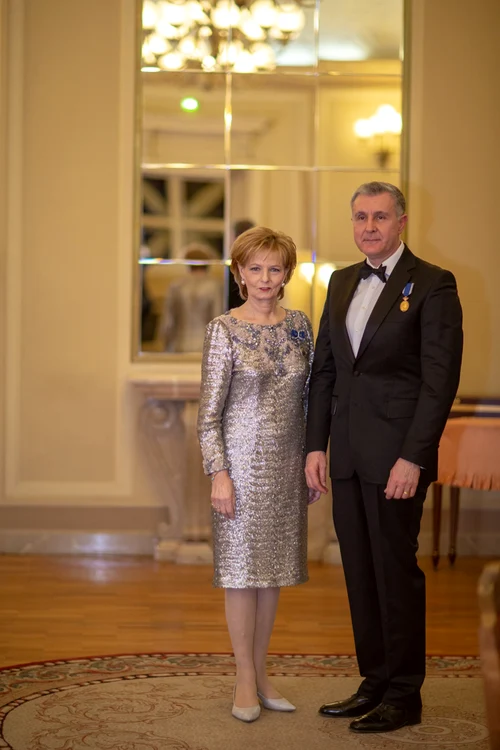 Majestatea Sa Margareta si Principele Radu la Ateneul Roman 18 ianuarie 2020  Concert Regal   Daniel Angelescu Casa Majestatii Sale jpg