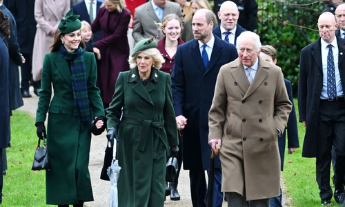 Kate, William, Charles, Camilla de Crăciun la Sandringham, Profimedia (4) jpg