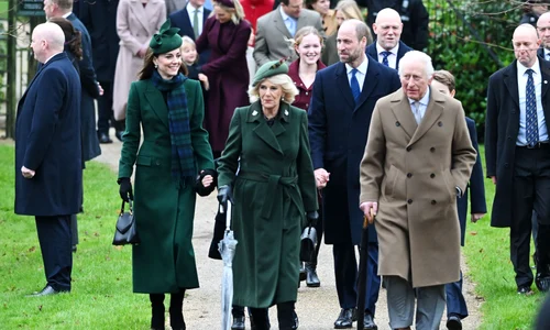 Kate, William, Charles, Camilla de Crăciun la Sandringham, Profimedia (4) jpg