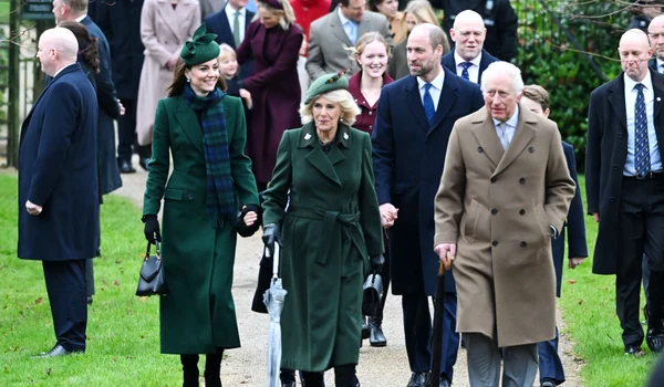 Kate, William, Charles, Camilla de Crăciun la Sandringham, Profimedia (4) jpg