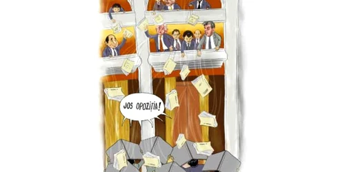 Caricatură de Vali Ivan