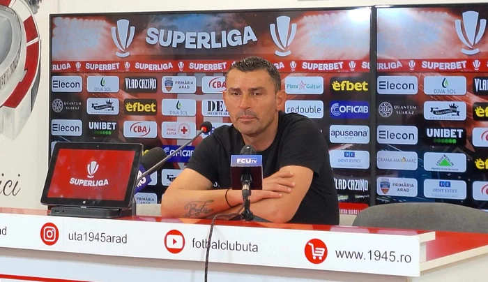 Eugen Trică a recunoscut eșecul FOTO Claudia Untaru