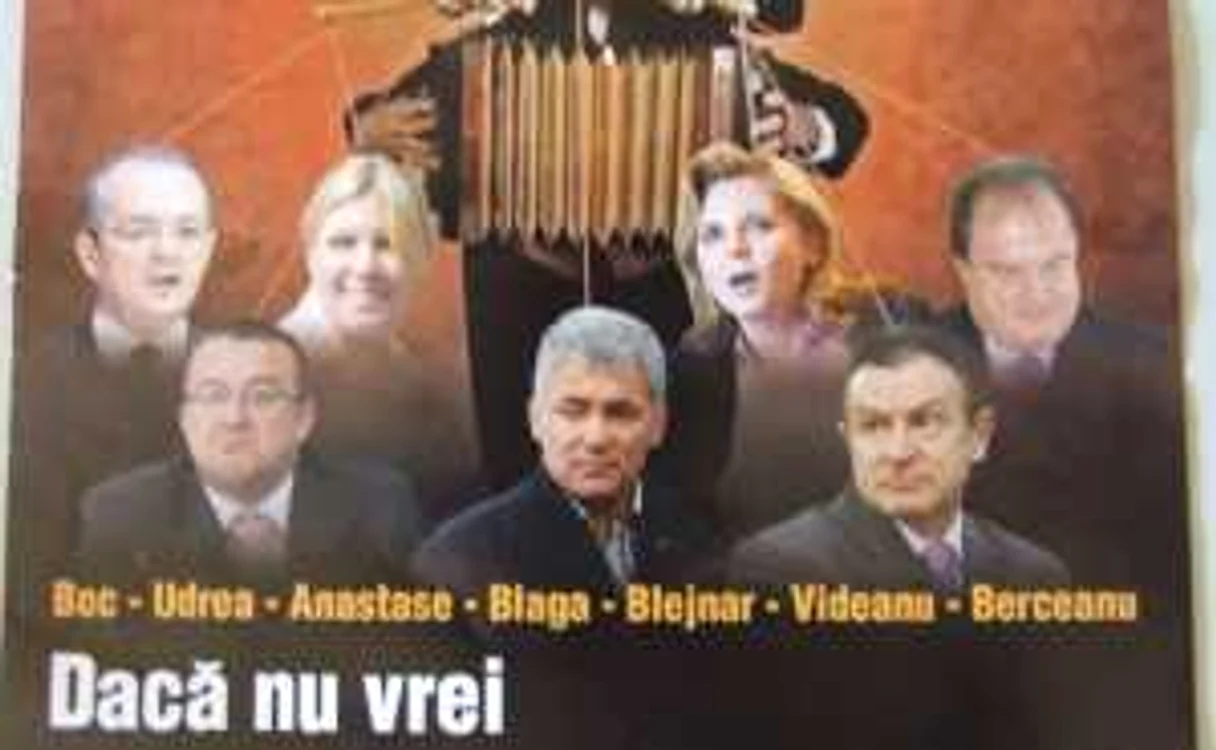 Pliant anti Băsescu distribuit la Constanța