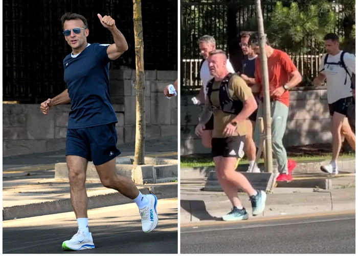 Emmanuel Macron, la jogging prin Ankara cu celebrii săi ochelari / foto: arhiva Click!