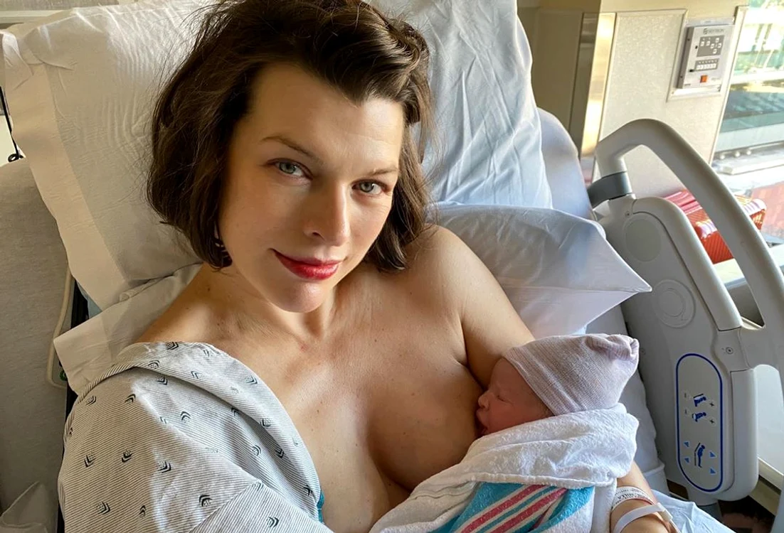 Milla Jovovich a născut încă o fetițăFoto: Instagram