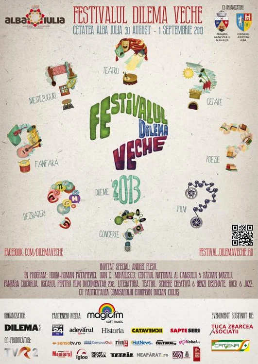 Festivalul Dilema Veche 2013 weekend cultural în Cetatea Alba Iulia jpeg