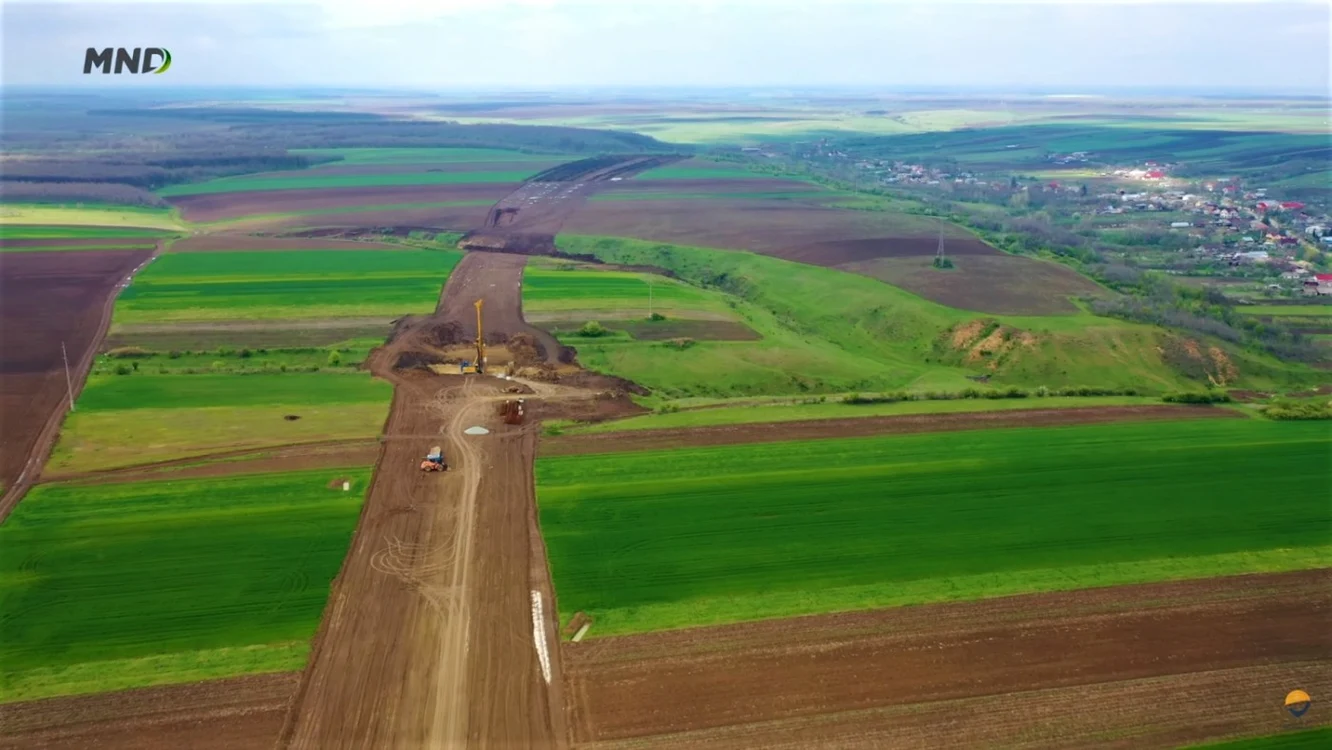Lotul 3 Piteşti-Craiova. Foto: Facebook Asociaţia Pro Infrastructură
