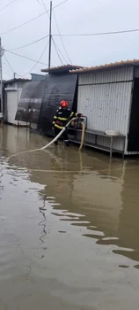 Inundații/FOTO: ISU Suceava