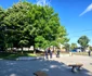 Centrul orașului Galați, oameni evacuați după ce o dronă a lovit un imobil  Foto: C. Mazilu
