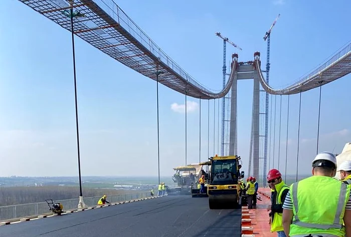 Podul peste Dunăre FOTO Consiliul Județean Tulcea