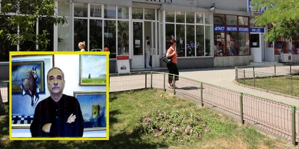 Expoziţia de pictură va fi găzduită de galeria Artis din Slatina (foto medalion - artistul Paul Tudor-Balş)