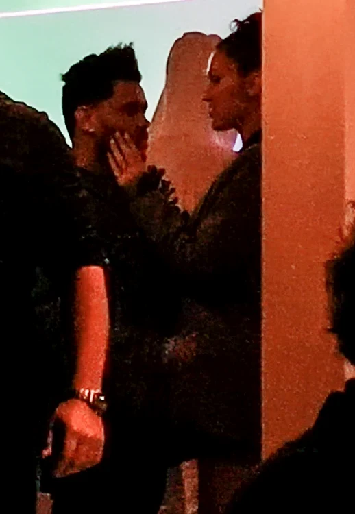 Bella Hadid and The Weeknd Seen Kissing at the Magnum VIP Party in Cannes jpeg