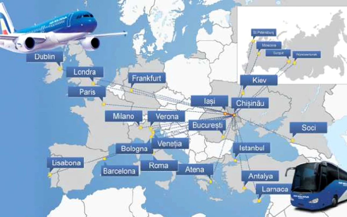 Logo-ul ofertei lansate de Air Moldova