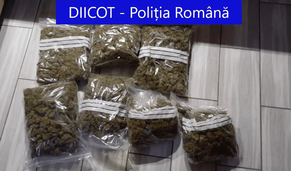 Vânzător angro de droguri reținut la Reșița. Aducea mari cantități de cannabis din Spania
