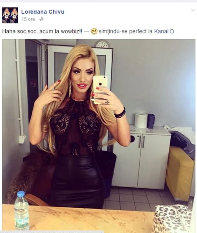 Loredana şi-a anunţat fericită admiratorii căopot vedea la Kanal D