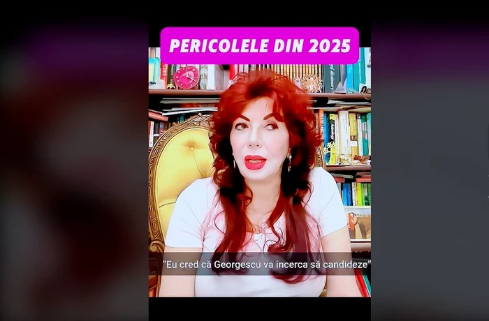 Carmen Harra face previziuni pentru 2025 / foto: captura TikTok