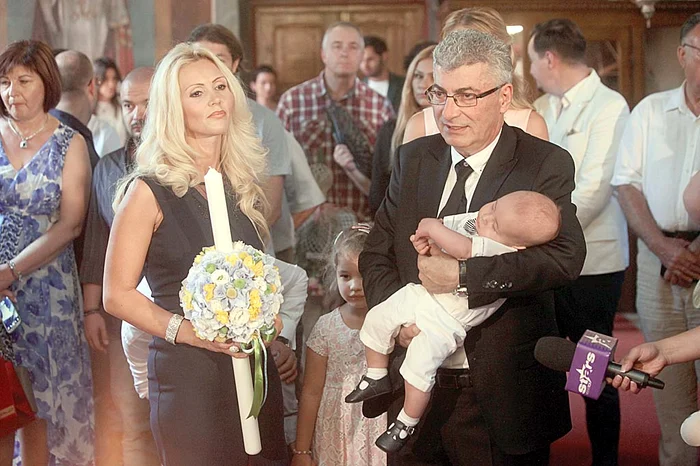 Prigoană, alături de actuala soție