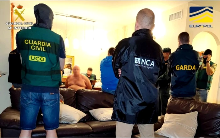 Suspect arestat pentru spălare de bani. Foto: Europol
