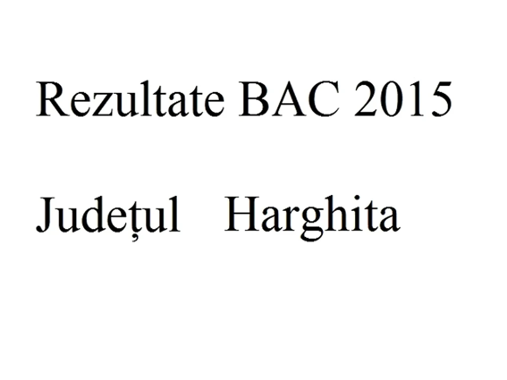 Edu.ro Rezultate Bacalaureat 2015 Harghita