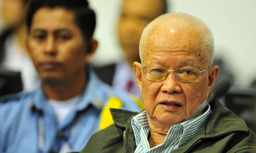Khieu Samphan, la începutul procesului, în 2011. © Flickr / Khmer Rouge Tribunal (ECCC)