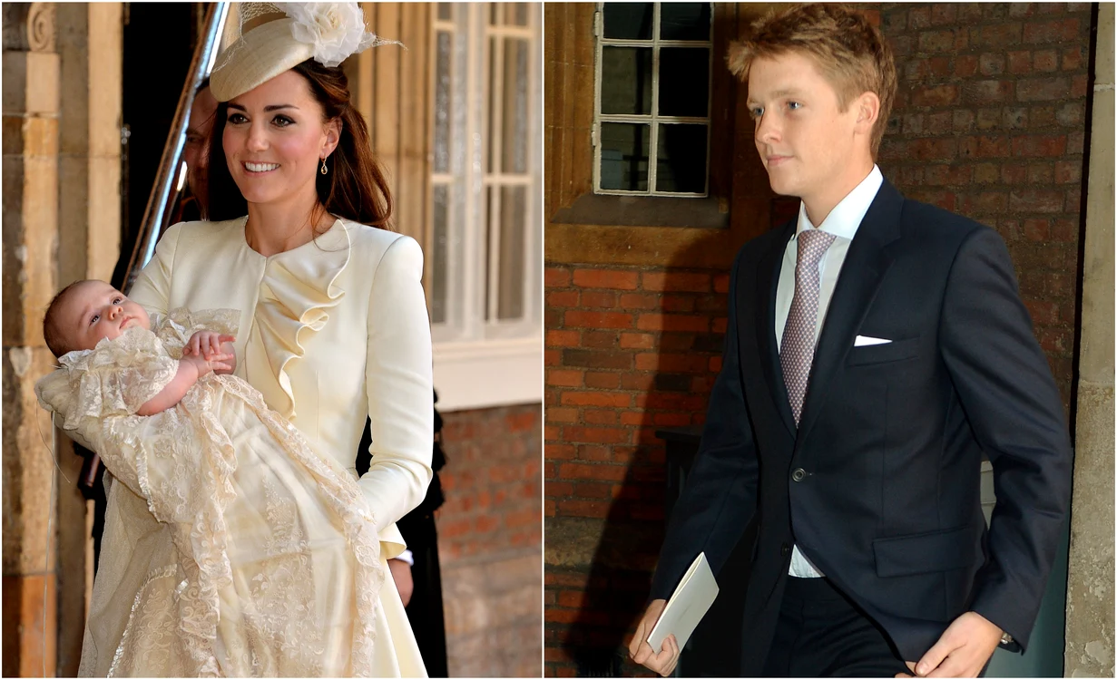 Miliardarul Hugh Grosvenor, Ducele de Westminster, e nasul Printului George jpg