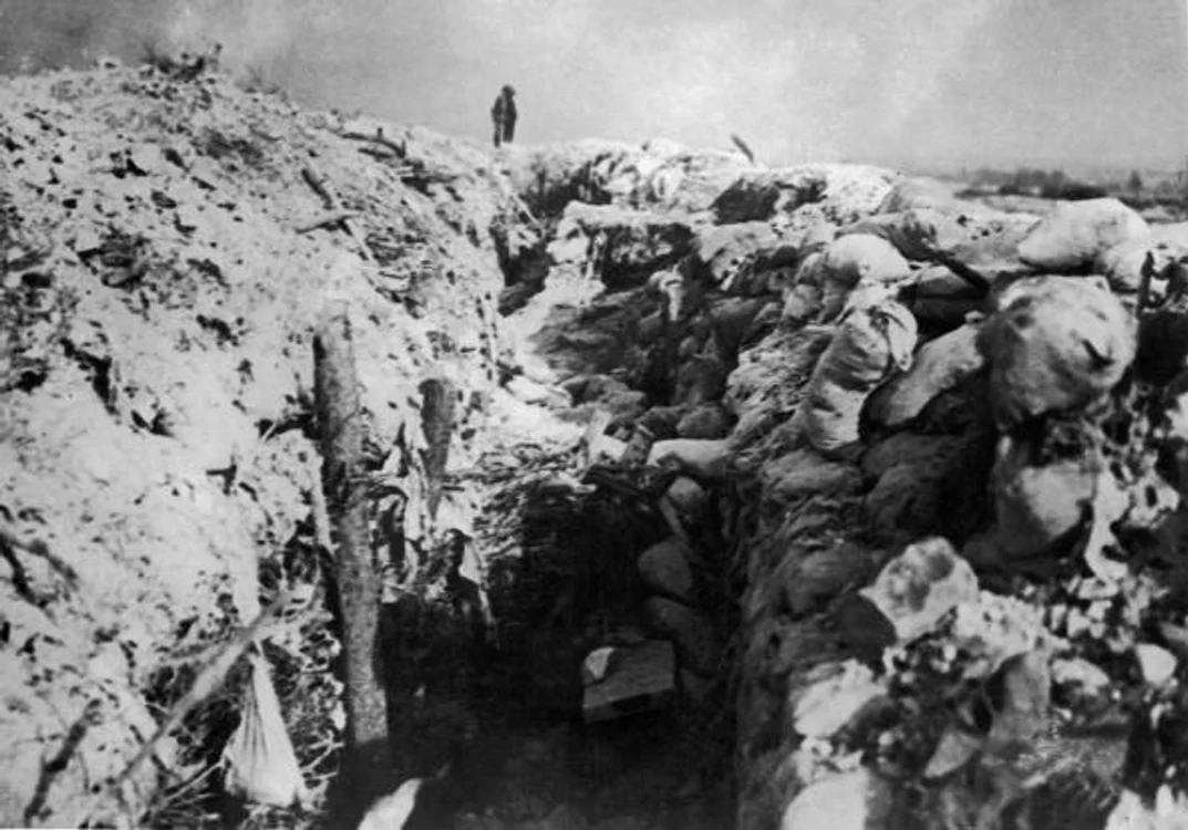 1 iulie 1916 - dezorientare într-un tranșeu german în timpul ofensivei franceze