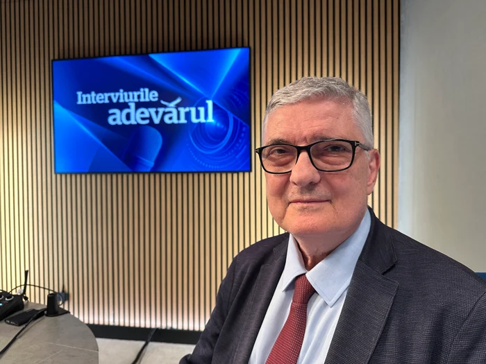 Daniel Dăianu la Interviurile Adevărul. FOTO: Cătălin Mănescu