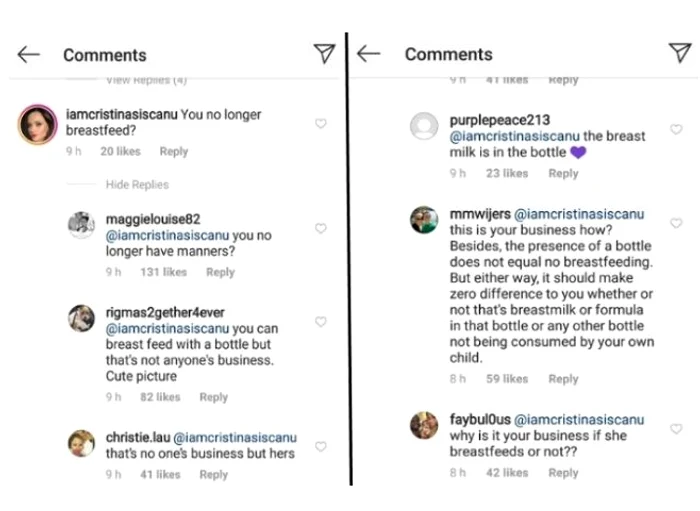 Comentariul Cristinei Șișcanu i-a înfuriat pe admiratorii lui Chrissy Teigen