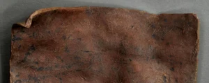„Tăblița cu blestem” descoperită la Heerlen (© Elke Fuchs, Institut für Papyrologie, Universität Heidelberg)