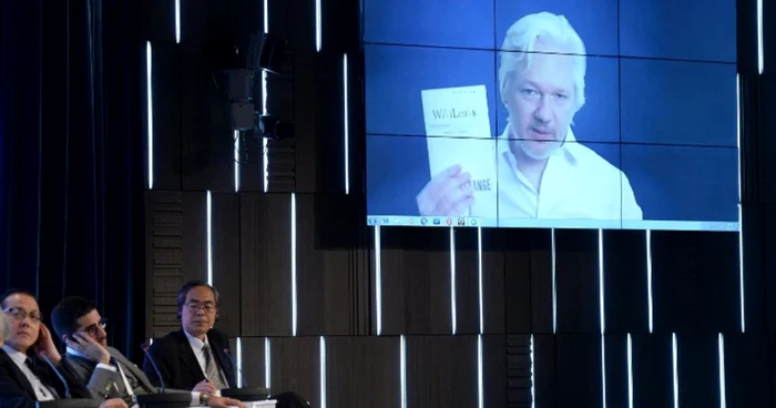 Julian Assange, fondatorul WikiLeaks. FOTO Sputnik