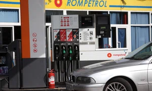 Prețurile afișate astăzi la stația Rompetrol, din Pipera  jpeg