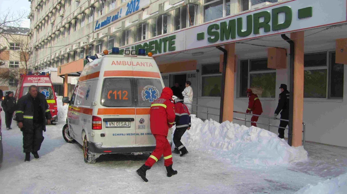 Victimele au fost aduse la spital cu ambulanţa