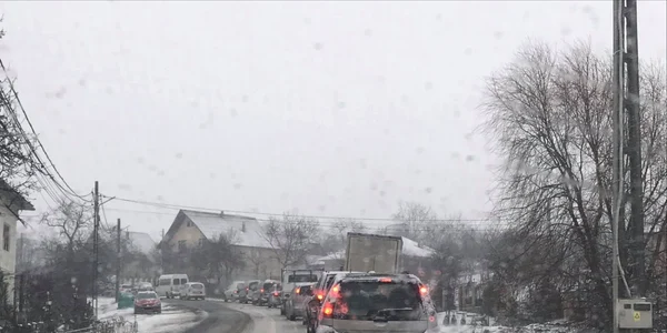 trafic ingreunat localitatea grosi foto fb info trafic maramures