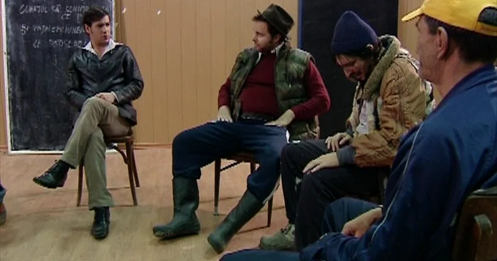 Aspecte din filmul turnat în satul Remeți