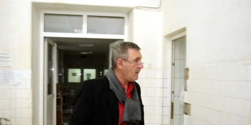 Cornel Nistorescu, în vizita la spital
