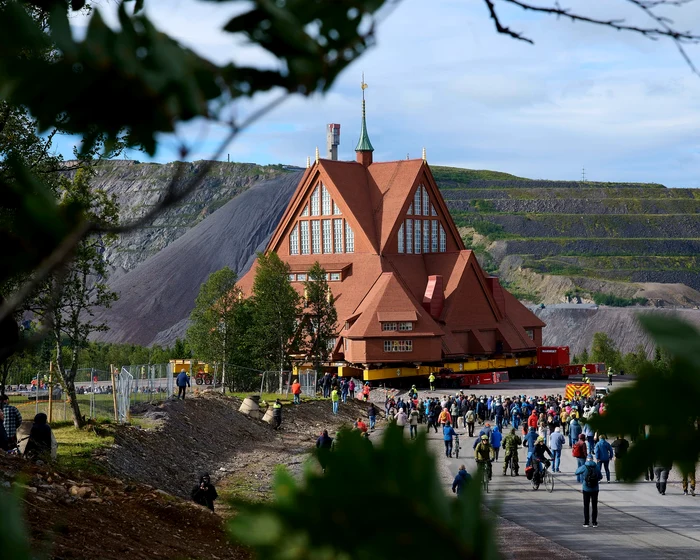 Călătoria bisericii va dura două zile / foto: Malin Haarala