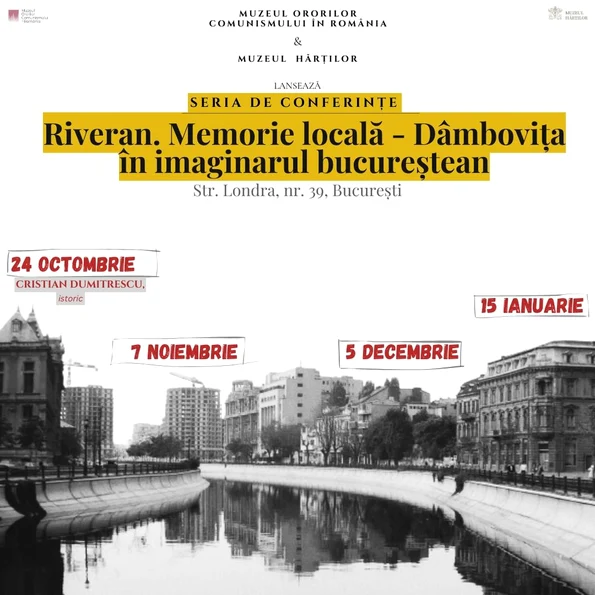 Conferința „Întinerește Dâmbovița”: rolul tinerilor în procesul de construcție al Lacului Morii (1975-1989)”, la Muzeul Hărților