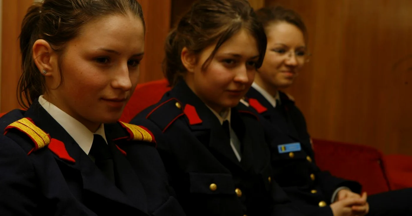 Eleve la Colegiul Militar Liceal „Dimitrie Cantemir” din Breaza