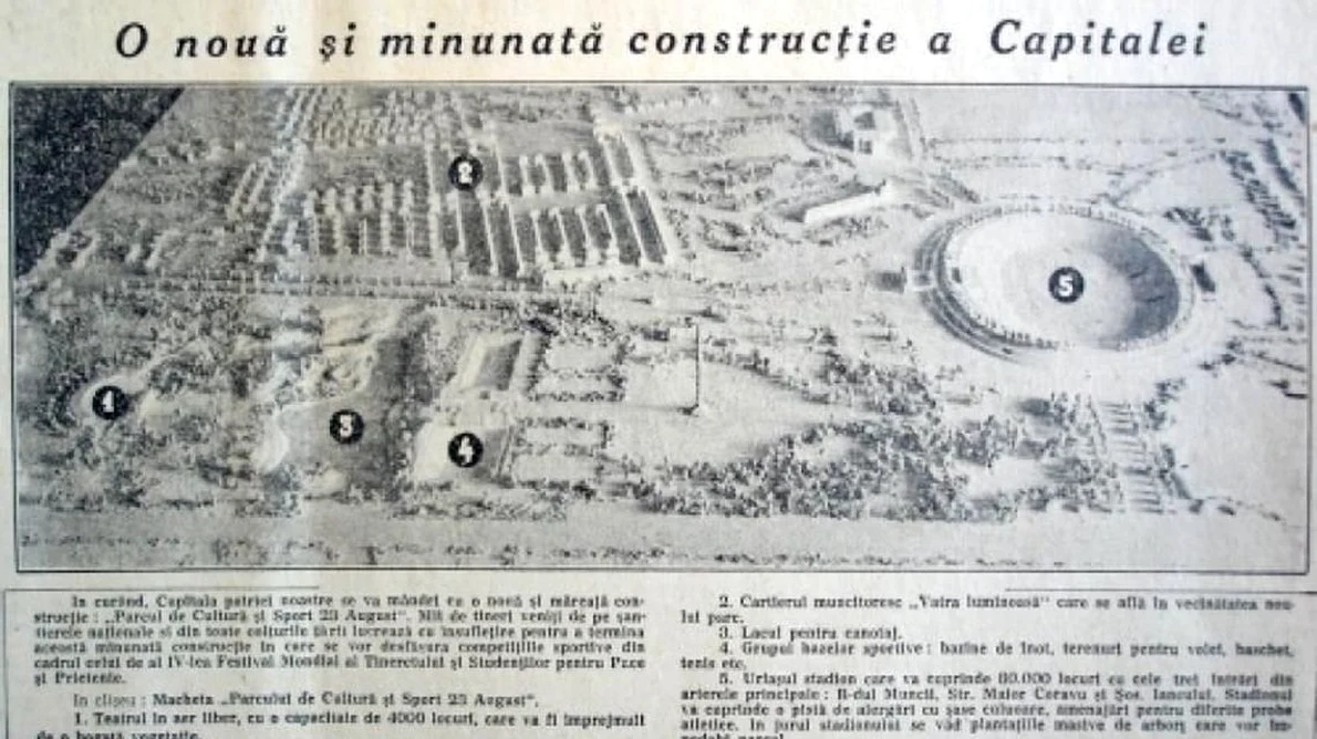 Gazeta Sporturilor: Cum s a născut Stadionul "23 august" jpeg