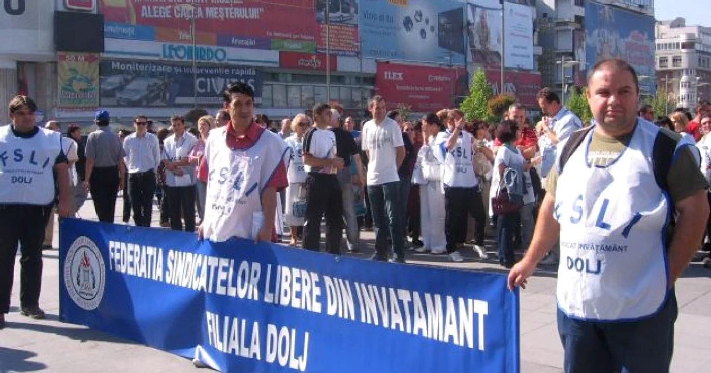 Sindicalişti FSLI din toată ţara vor participa la mitingul de mâine, al treilea mare protest după cele din 2000 şi din 2005
