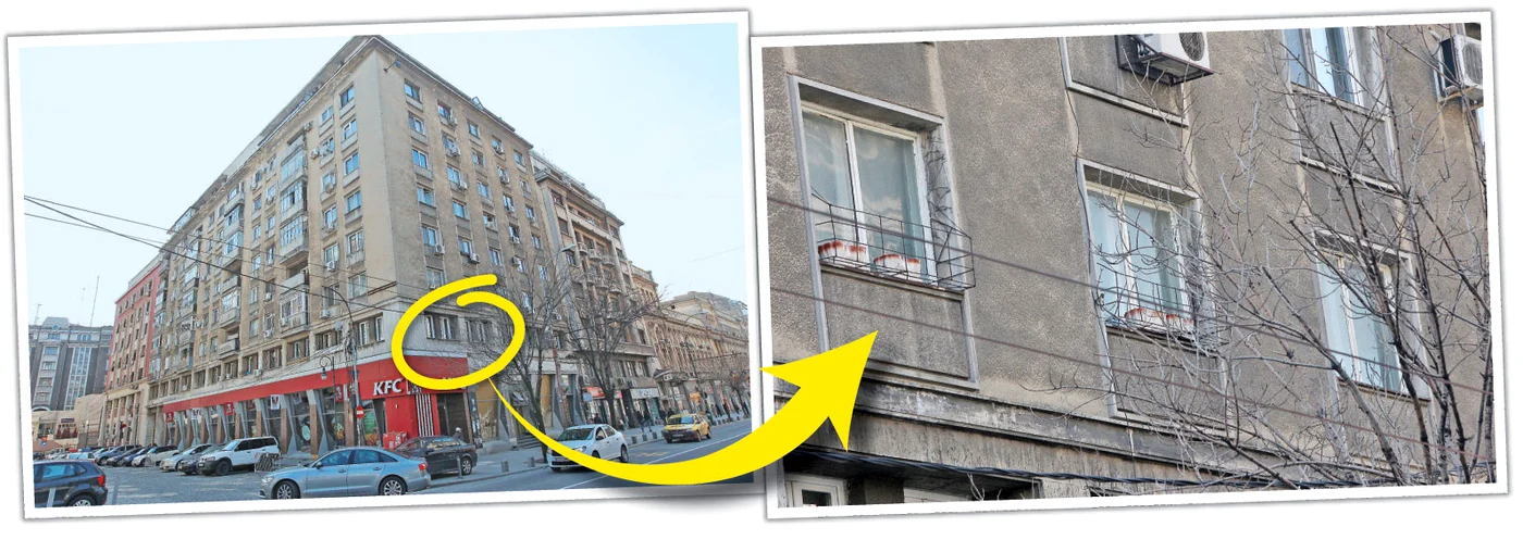 Apartamentul a fost scos la  licitaţie, dar pentru că este în  bloc cu risc seismic de gradul II  nu a interesat pe nimeni
