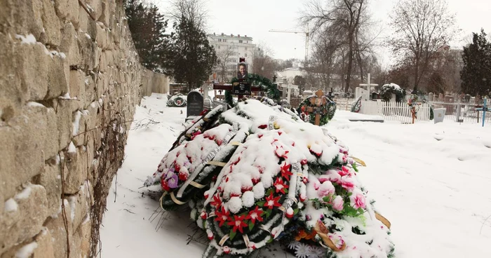 Sorin Paciu a fost înmormântat la cimitirul Armenesc FOTO Dumitru Goncear