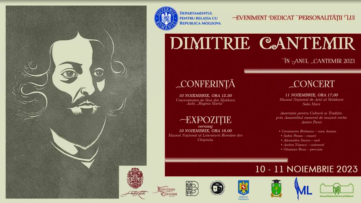 Dimitrie Cantemir, omagiat la Chișinău