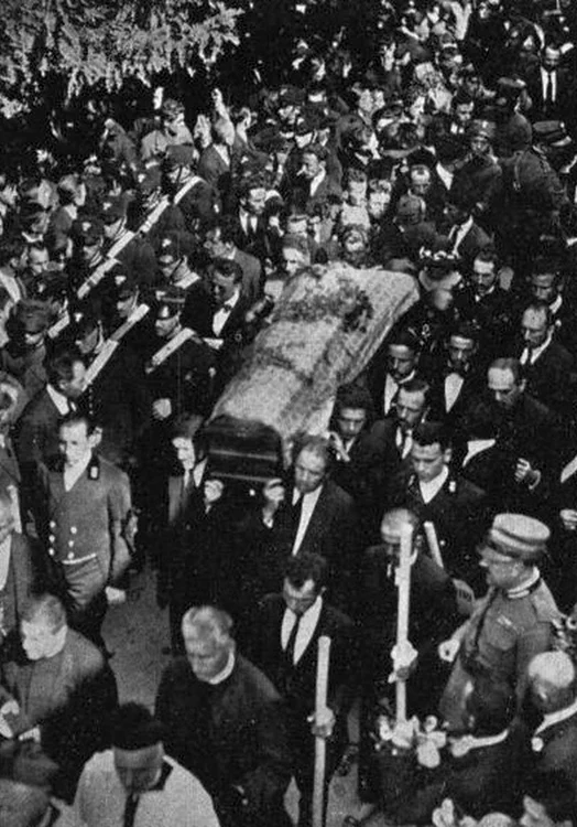 Funeraliile lui Giacomo Matteotti, la 21 august 1924 (© Wikimedia Commons)
